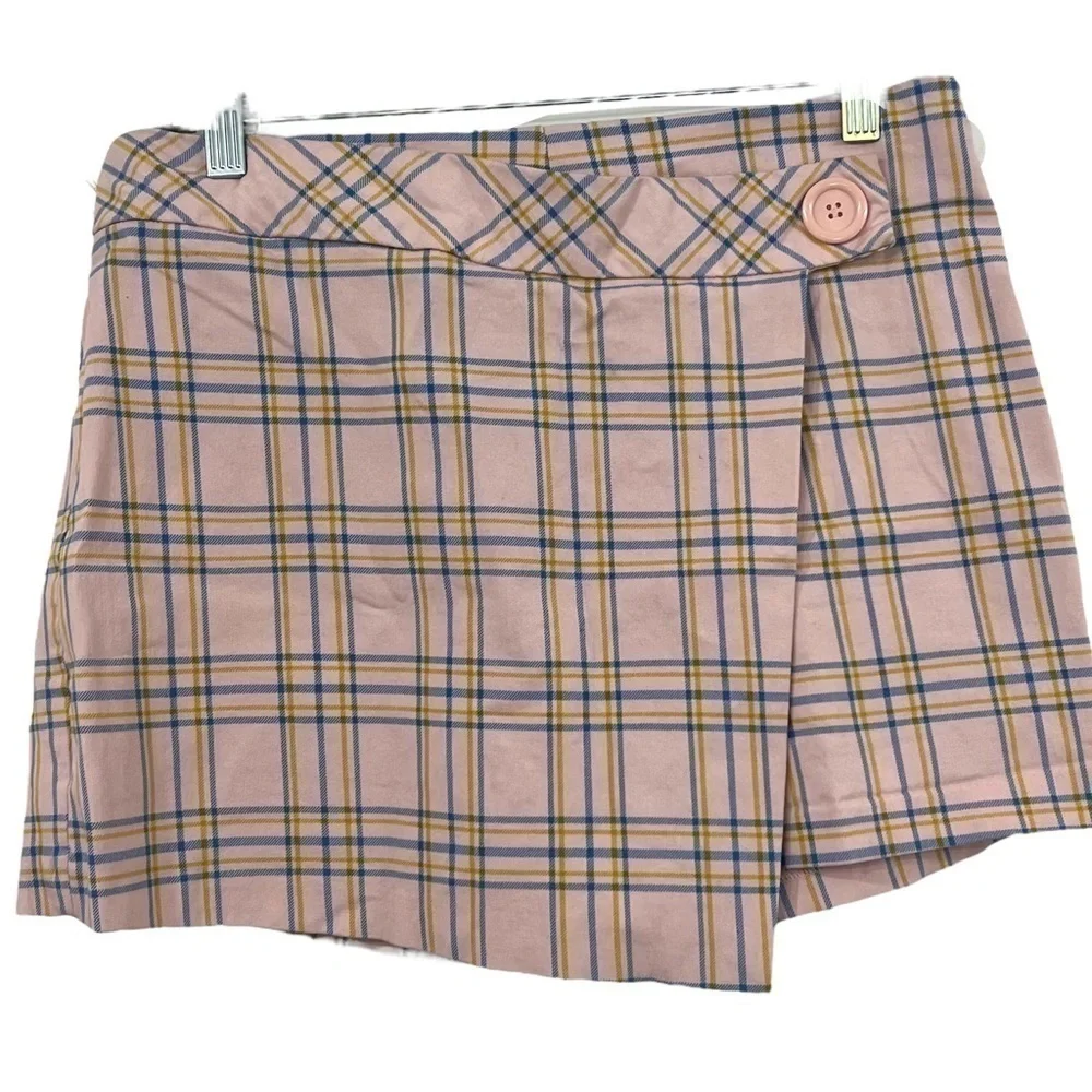 Joe Benbasset Plaid Skort Extra Large Multicolor